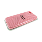 Силиконовый чехол для Xiaomi Redmi 7a Silicon Case перфорированный в блистере розовый