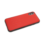 Силиконовый чехол для Iphone 6/6S эко-кожа с вмятиной, красный