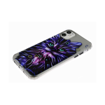 Силиконовый чехол для Iphone 6/6S матово-прозрачный, с цветным принтом, антишок углы, кот