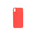 Силиконовый чехол для Samsung Galaxy A32 4G плотный софт-тач, бархат внутри, красный