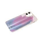Чехол для Samsung Galaxy A12 силиконовый борт, кошачий глаз CLASSIC CASE, фиолетовая