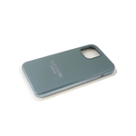 Силиконовый чехол для Iphone XR 6.1 Silicone case в блистере, без логотипа, серо-зеленый