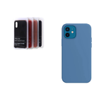 Силиконовый чехол Samsung Galaxy A51 Silicone Cover Silky and Soft-touch finish, защ. кам., голубой