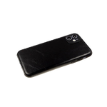 Силиконовый чехол для Realme 8 6d camera, эко кожа, черный