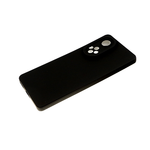 Силиконовый чехол для Xiaomi Redmi 9c утолщенный с бархатом внутри, матовый, Pro Camera, черный