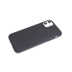 Силиконовый чехол для Realme C15 Matte Case матовый, черный