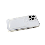 Силиконовый чехол для Iphone 12 (6.1) в сеточку, антишок углы, защита камеры, бело-прозрачный