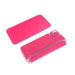 Чехол-книга для Xiaomi Redmi 12 на силиконовой основе и магните Book, с защитой камеры, розовая