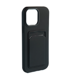 Чехол силиконовый для SAMSUNG Galaxy A53, карман для визиток, 360° защита корпуса, цвет: чёрный