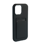 Чехол силиконовый для SAMSUNG Galaxy A53, карман для визиток, 360° защита корпуса, цвет: чёрный