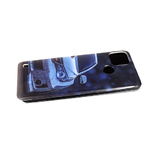 Чехол для Huawei Honor X8 красочный винил, Серия 41, Картинка 12, голубая машина