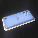 Силиконовый чехол для Xiaomi Redmi 12c Silicone case High-end TPU Case, soft-touch без лого, голубой