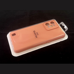 Силиконовый чехол для Realme C31 Silicone case High-end TPU Case, soft-touch без лого, розовый