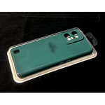 Силиконовый чехол для INFINIX SMART 6 Plus Silicone case High-end TPU Case, soft-touch, темно-зелены