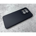 Силиконовый чехол для Iphone 14 Pro Max (6.7) 3Dcamera матовый с защитой камеры, черный