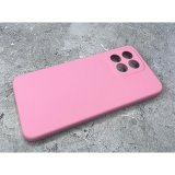 Силиконовый чехол для iPhone 11 Pro Max, с защитой камеры, однотонный, светло-розовый
