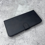 Чехол-книга NEW Fashion Case для Xiaomi Redmi 12 с магнитной застежкой и визитницей внутри, черная