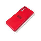 Силиконовый чехол для Huawei Honor X8A Silicone Case без логотипа, в блистере, красный