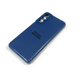 Силиконовый чехол для Samsung Galaxy A23 Silicon cover без логотипа, темно-синий