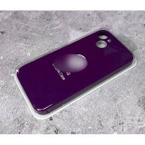 Силиконовый чехол для Iphone 14 Pro (6.1) Silicone case, закрытый низ, в блистере, сиреневый