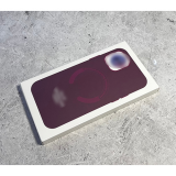 Силиконовый чехол для Iphone 14 (6.1) Silicone case без лого, с поддержкой Magsafe, бордовый