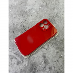 Силиконовый чехол для Xiaomi Redmi 12c Silicone Case без логотипа, в блистере, красный