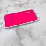 Силиконовый чехол для SPARK 20 PRO Silicone Cover Silky and Soft-touch finish, ярко-розовый