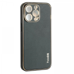 Чехол силиконовый FaisON для APPLE iPhone 13 Pro Max, CA-24, Graceful, цвет: чёрный