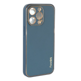 Чехол силиконовый FaisON для APPLE iPhone 13, CA-24, Graceful, цвет: синий