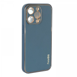 Чехол силиконовый FaisON для APPLE iPhone 13, CA-24, Graceful, цвет: синий