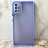 Чехол для Samsung Galaxy A26 матово-прозрачная (MATTPLASTIC), сиреневая