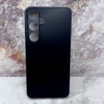 Чехол для Samsung Galaxy A16 матовая без логотипа, защита камеры, черная