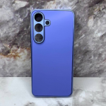 Чехол для Samsung Galaxy A56 матовый без логотипа, защита камеры, сиреневая