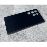 Чехол для Xiaomi Redmi 13C матовый с логотипом, защита камеры, черная