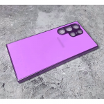 Чехол для Xiaomi Redmi 13 матовый с логотипом, защита камеры, фиолетовая