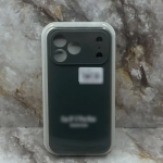 Силиконовый чехол для Iphone 17 Pro Max Silicone Case с MagSafe, защита камеры, темно-серый