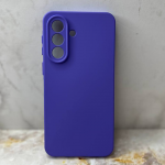 Силиконовый чехол Xiaomi Redmi Note 15 4G матовый, однотонный soft-touch, фиолетовый