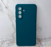Силиконовый чехол Realme C71 матовый soft touch, однотонный, хаки