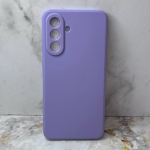 Силиконовый чехол Realme C71 матовый soft touch, однотонный, сиреневый