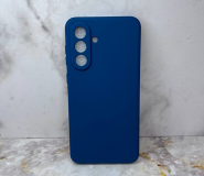 Силиконовый чехол для Xiaomi Redmi 15C матовый soft touch, однотонный, темно-синий