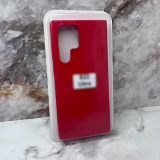 Силиконовый чехол Xiaomi Redmi Note 15 PRO PLUS 5G silicone case T бархат внутри, без лого, красный