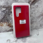 Силиконовый чехол Xiaomi Redmi Note 15 PRO PLUS 5G silicone case T бархат внутри, без лого, красный