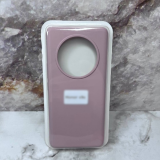 Силиконовый чехол Xiaomi Redmi Note 15 PRO 4G silicone case T бархат внутри, без логотипа, пудра