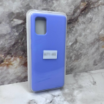 Силиконовый чехол для Realme C63 silicone case T бархат внутри, без логотипа, сиреневый