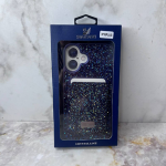 Чехол для Iphone 17 Pro Max SW с картхолдером, в упаковке, синий