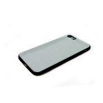 Чехол для Iphone 7/8 ткань с люрексом, белая