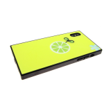 Чехол для Iphone 6/6S стеклянная, фосфорная с рисунком, лимон