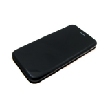 Чехол-книга пластиковый для Iphone 7/8 с магнитом, глянцевый черный