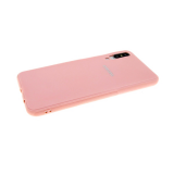 Силиконовый чехол для Samsung G8870 Galaxy A8s глянц с ребристыми вставками на бампере, розовый
