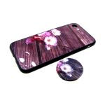 Чехол для Xiaomi Redmi 6a пластик с цветами, попсокет, цветущая вишня